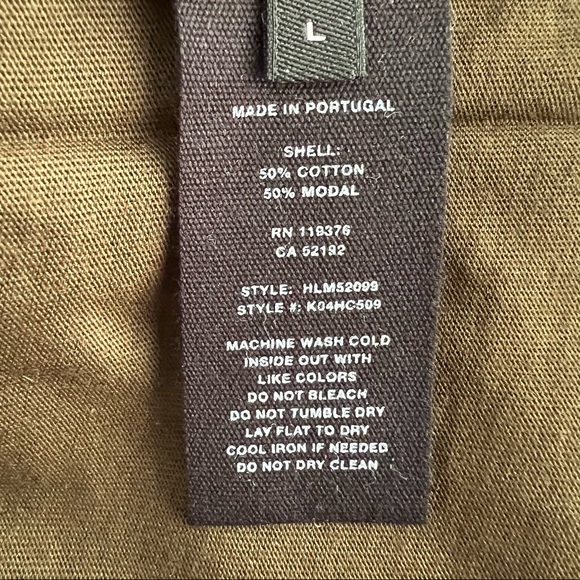 NWOT - Helmut Lang Standard Long-Sleeve T-Shirt in Olive - Picture 5 of 5